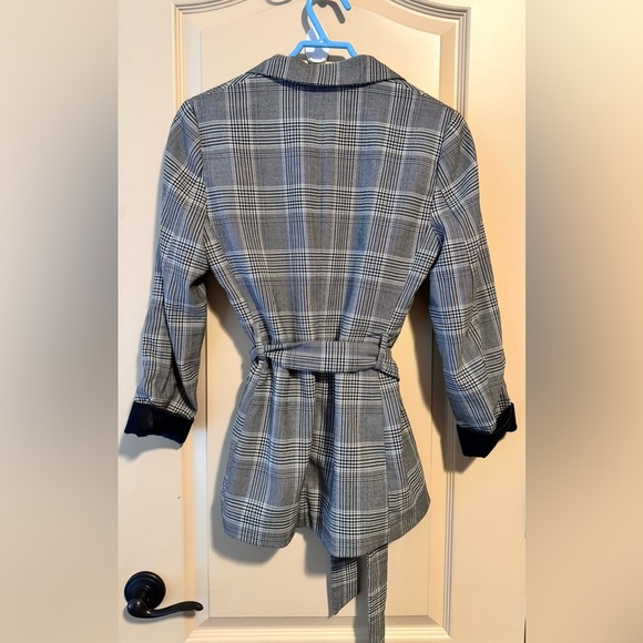 H&M Black and White Checkered Blazer - Picture 4 of 14